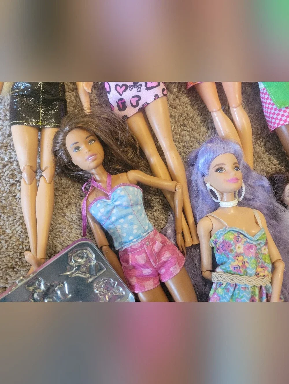 Barbie lot dolls